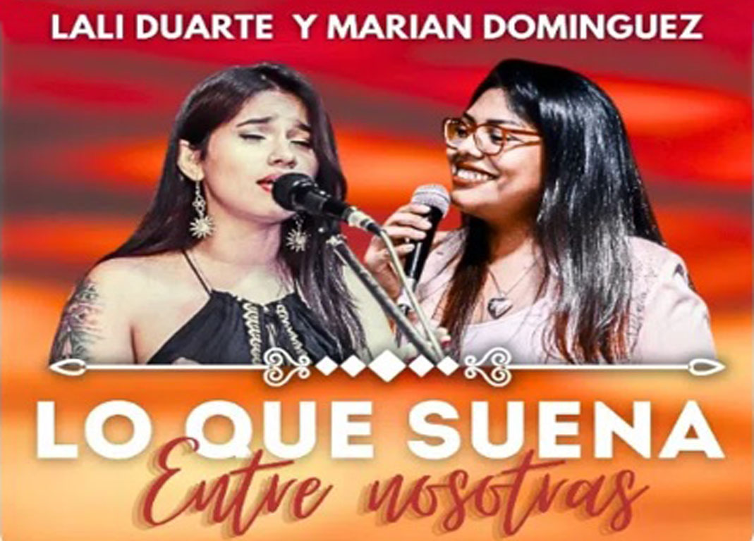 Marianela Domínguez y Lali Duarte comparten música y emociones en Amnesia este viernes
